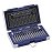 Coffret embouts Torx T20-T60 et Allen H4-H12 NORAUTO 44 pi&egrave;ces 